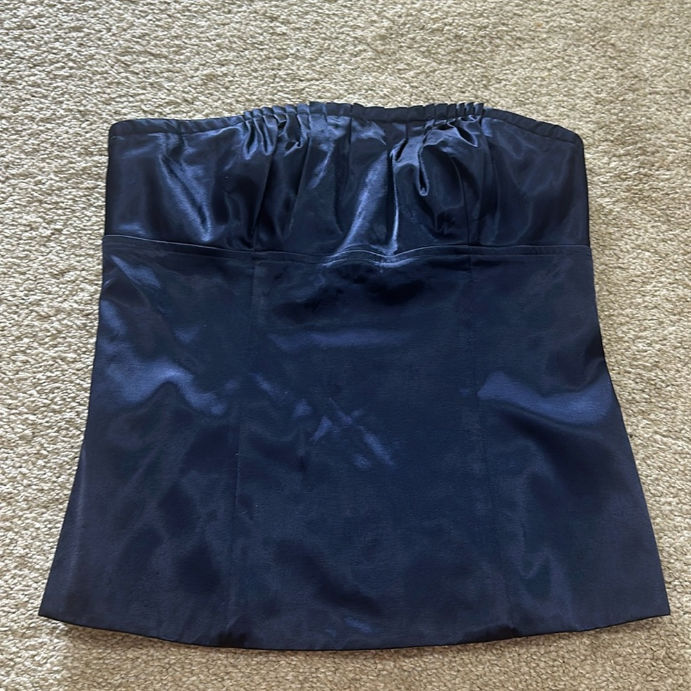 Club Monaco Inga Silk Bustier Top